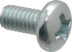 Value Collection - 5/16-18 UNC, 5/8" Length Under Head Phillips Drive Machine Screw - Pan Head, Grade 2 Steel, Zinc-Plated Finish, Without Washer - Benchmark Tooling