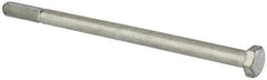 Made in USA - 5/16-24 UNF, 5-1/2" Length Under Head Hex Head Cap Screw - Partially Threaded, Grade 5 Steel, Zinc-Plated Finish, 7/16" Hex - Benchmark Tooling