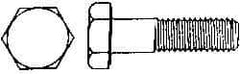 Value Collection - 3/8-16 UNC, 1-1/2" Length Under Head Hex Head Cap Screw - Grade 2024T4 Aluminum, 9/16" Hex - Benchmark Tooling