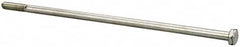 Value Collection - 1/4-20 UNC, 8" Length Under Head Hex Head Cap Screw - Partially Threaded, Grade 2 Steel, Zinc-Plated Finish, 7/16" Hex - Benchmark Tooling