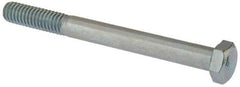 Value Collection - 5/16-18 UNC, 3-1/4" Length Under Head Hex Head Cap Screw - Partially Threaded, Grade 2 Steel, Zinc-Plated Finish, 1/2" Hex - Benchmark Tooling