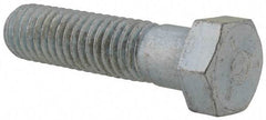 Value Collection - 7/16-14 UNC, 1-3/4" Length Under Head Hex Head Cap Screw - Partially Threaded, Grade 2 Steel, Zinc-Plated Finish, 5/8" Hex - Benchmark Tooling