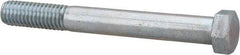 Value Collection - 7/16-14 UNC, 3-3/4" Length Under Head Hex Head Cap Screw - Partially Threaded, Grade 2 Steel, Zinc-Plated Finish, 5/8" Hex - Benchmark Tooling