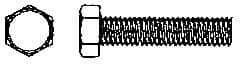 Value Collection - 3/8-16 UNC, 2" Length Under Head Hex Head Cap Screw - Fully Threaded, Grade 316 Stainless Steel, Uncoated, 9/16" Hex - Benchmark Tooling