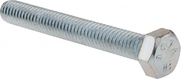 Value Collection - 5/16-18 UNC, 2-1/2" Length Under Head Hex Head Cap Screw - Benchmark Tooling