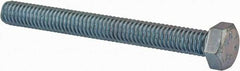 Value Collection - 5/16-18 UNC, 3" Length Under Head Hex Head Cap Screw - Fully Threaded, Grade 2 Steel, Zinc-Plated Finish, 1/2" Hex - Benchmark Tooling