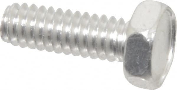 Value Collection - 1/4-20 UNC, 3/4" Length Under Head Hex Head Cap Screw - Grade 2024T4 Aluminum, 7/16" Hex - Benchmark Tooling