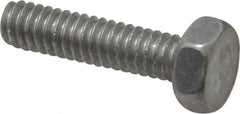 Value Collection - 1/4-20 UNC, 1" Length Under Head Hex Head Cap Screw - Grade 2024T4 Aluminum, 7/16" Hex - Benchmark Tooling