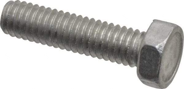 Value Collection - 5/16-18 UNC, 1-1/4" Length Under Head Hex Head Cap Screw - Grade 2024T4 Aluminum, 1/2" Hex - Benchmark Tooling