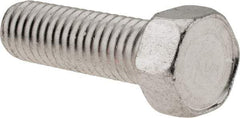 Value Collection - 3/8-16 UNC, 1-1/4" Length Under Head Hex Head Cap Screw - Grade 2024T4 Aluminum, 9/16" Hex - Benchmark Tooling