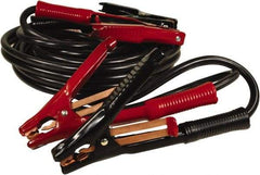 Associated Equipment - 20 Ft. Long, 500 Amperage Rating, Heavy Duty Booster Cable - Black & Red, 4 AWG Wire Guage - Benchmark Tooling