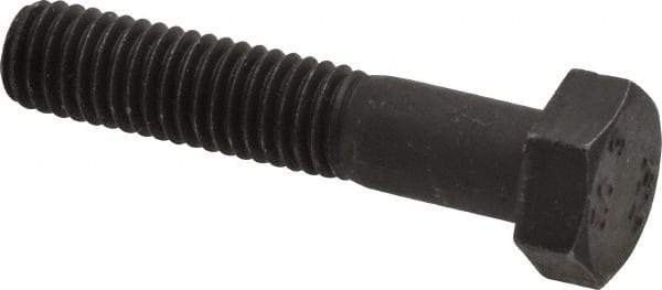 Value Collection - M8x1.25mm Metric Coarse, 40mm Length Under Head Hex Head Cap Screw - Partially Threaded, Grade 10.9 Steel, Black Oxide Finish, 13mm Hex - Benchmark Tooling