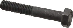 Value Collection - M8x1.25mm Metric Coarse, 50mm Length Under Head Hex Head Cap Screw - Partially Threaded, Grade 10.9 Steel, Black Oxide Finish, 13mm Hex - Benchmark Tooling