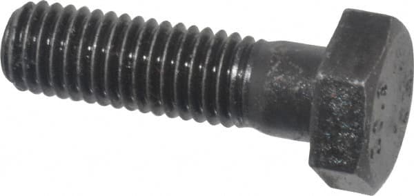 Value Collection - M10x1.50mm Metric Coarse, 35mm Length Under Head Hex Head Cap Screw - Partially Threaded, Grade 10.9 Steel, Black Oxide Finish, 17mm Hex - Benchmark Tooling