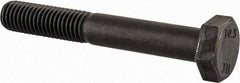 Value Collection - M10x1.50mm Metric Coarse, 70mm Length Under Head Hex Head Cap Screw - Partially Threaded, Grade 10.9 Steel, Black Oxide Finish, 17mm Hex - Benchmark Tooling