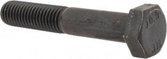 Value Collection - M12x1.75mm Metric Coarse, 70mm Length Under Head Hex Head Cap Screw - Partially Threaded, Grade 10.9 Steel, Black Oxide Finish, 19mm Hex - Benchmark Tooling