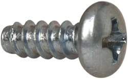 Value Collection - #6 Pan Head Phillips Sheet Metal Screw - Steel, 3/8" Length Under Head, Grade 2 - Benchmark Tooling