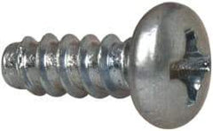 Value Collection - #6 Pan Head Phillips Sheet Metal Screw - Steel, 3/8" Length Under Head, Grade 2 - Benchmark Tooling