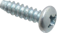 Value Collection - #6 Pan Head Phillips Sheet Metal Screw - Steel, 1/2" Length Under Head, Grade 2 - Benchmark Tooling