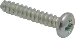 Value Collection - #6 Pan Head Phillips Sheet Metal Screw - Steel, 3/4" Length Under Head, Grade 2 - Benchmark Tooling
