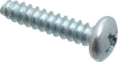 Value Collection - #8 Pan Head Phillips Sheet Metal Screw - Steel, 3/4" Length Under Head, Grade 2 - Benchmark Tooling