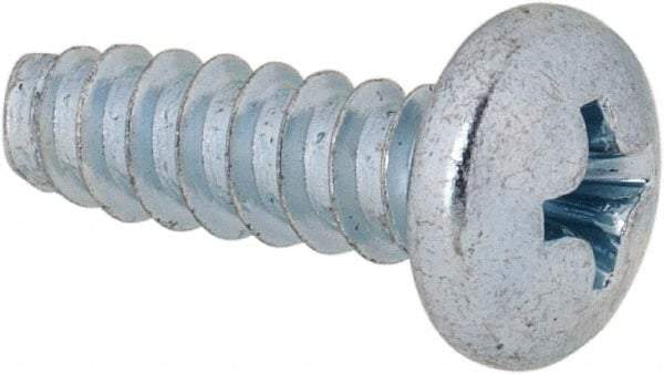 Value Collection - #10 Pan Head Phillips Sheet Metal Screw - Steel, 5/8" Length Under Head, Grade 2 - Benchmark Tooling