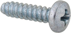 Value Collection - #10 Pan Head Phillips Sheet Metal Screw - Steel, 3/4" Length Under Head, Grade 2 - Benchmark Tooling