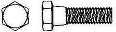 Value Collection - 3/8-16 Thread, 6" Length Under Head, Steel Hex Head Bolt - Hot Dipped Galvanized Coated, UNC Thread, ASTM A307, Grade 2 - Benchmark Tooling