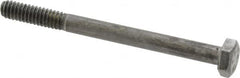 Value Collection - 1/4-20 Thread, 3" Length Under Head, Steel Hex Head Bolt - Uncoated, UNC Thread, ASTM A307, Grade 2 - Benchmark Tooling