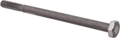 Value Collection - 1/4-20 Thread, 4" Length Under Head, Steel Hex Head Bolt - Uncoated, UNC Thread, ASTM A307, Grade 2 - Benchmark Tooling