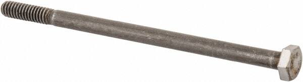 Value Collection - 1/4-20 Thread, 4-1/2" Length Under Head, Steel Hex Head Bolt - Uncoated, UNC Thread, ASTM A307, Grade 2 - Benchmark Tooling