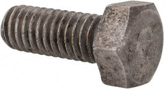 Value Collection - 5/16-18 Thread, 7/8" Length Under Head, Steel Hex Head Bolt - Uncoated, UNC Thread, ASTM A307, Grade 2 - Benchmark Tooling