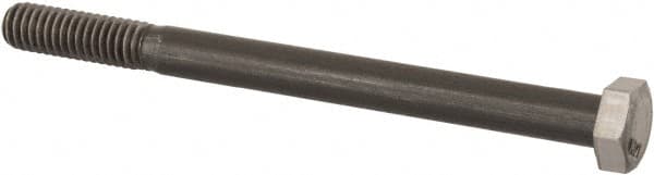 Value Collection - 5/16-18 UNC, 4" Length Under Head Hex Head Cap Screw - Partially Threaded, Grade 2 Steel, Uncoated - Benchmark Tooling