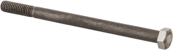 Value Collection - 3/8-16 Thread, 5-1/2" Length Under Head, Steel Hex Head Bolt - Uncoated, UNC Thread, ASTM A307, Grade 2 - Benchmark Tooling