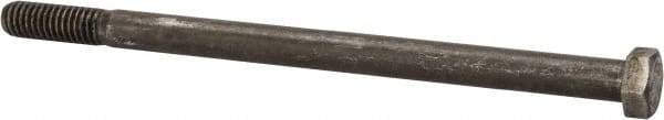 Value Collection - 3/8-16 Thread, 6" Length Under Head, Steel Hex Head Bolt - Uncoated, UNC Thread, ASTM A307, Grade 2 - Benchmark Tooling