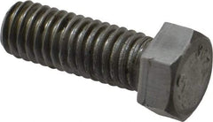 Value Collection - 7/16-14 Thread, 1-1/4" Length Under Head, Steel Hex Head Bolt - Uncoated, UNC Thread, ASTM A307, Grade 2 - Benchmark Tooling