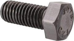 Value Collection - 1/2-13 Thread, 1-1/4" Length Under Head, Steel Hex Head Bolt - Uncoated, UNC Thread, ASTM A307, Grade 2 - Benchmark Tooling