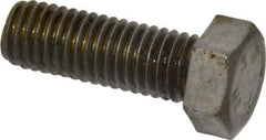 Value Collection - 1/2-13 Thread, 1-1/2" Length Under Head, Steel Hex Head Bolt - Uncoated, UNC Thread, ASTM A307, Grade 2 - Benchmark Tooling