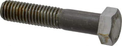 Value Collection - 1/2-13 Thread, 2-1/2" Length Under Head, Steel Hex Head Bolt - Uncoated, UNC Thread, ASTM A307, Grade 2 - Benchmark Tooling