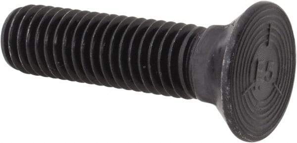 Value Collection - 1/2-13 UNC, 2" OAL, Steel Plow Bolt - Uncoated, Grade 5 - Benchmark Tooling