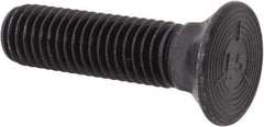 Value Collection - 1/2-13 UNC, 2" OAL, Steel Plow Bolt - Uncoated, Grade 5 - Benchmark Tooling