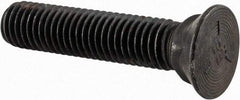 Value Collection - 1/2-13 UNC, 2-1/2" OAL, Steel Plow Bolt - Uncoated, Grade 5 - Benchmark Tooling