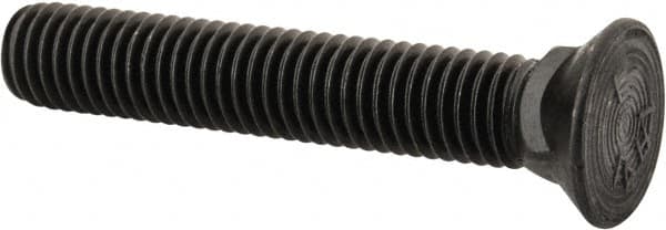 Value Collection - 1/2-13 UNC, 3" OAL, Steel Plow Bolt - Uncoated, Grade 5 - Benchmark Tooling