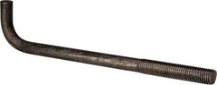 Value Collection - 3/4-10, 12" OAL Bent Anchor Bolt - Grade 2 Steel - Benchmark Tooling