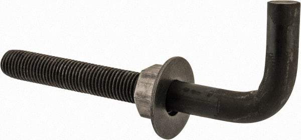 Value Collection - 1-8, 10" OAL Bent Anchor Bolt - Grade 2 Steel - Benchmark Tooling