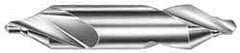 Combo Drill & Countersink: Metric, 118 ™, High Speed Steel Bright (Polished) Finish, Right Hand Cut, Series 11