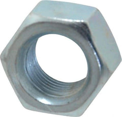 Value Collection - 5/8-18 UNF Steel Right Hand Hex Nut - 15/16" Across Flats, 35/64" High, Zinc-Plated Finish - Benchmark Tooling