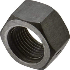 Value Collection - 5/8-18 UN Steel Right Hand Hex Nut - 15/16" Across Flats, 35/64" High, Uncoated - Benchmark Tooling