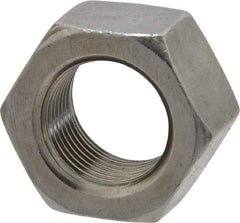 Value Collection - 3/4-16 UNF Steel Right Hand Hex Nut - 1-1/8" Across Flats, 0.6406" High, Uncoated - Benchmark Tooling