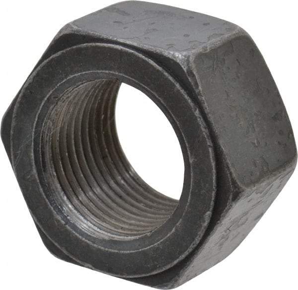 Value Collection - 7/8-14 UN Steel Right Hand Hex Nut - 1-5/16" Across Flats, 3/4" High, Uncoated - Benchmark Tooling